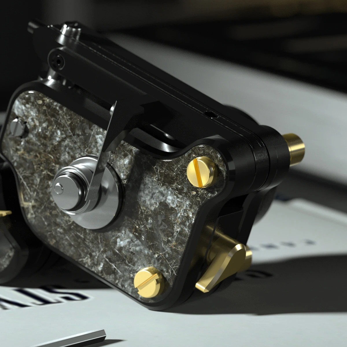 V7 Coreless Motor Rotary Tattoo Machine 14000Rpm Adjustable Stroke Professional