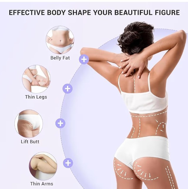 Cellulite Massager Tool – Body Sculpting Machine Handheld (White)
