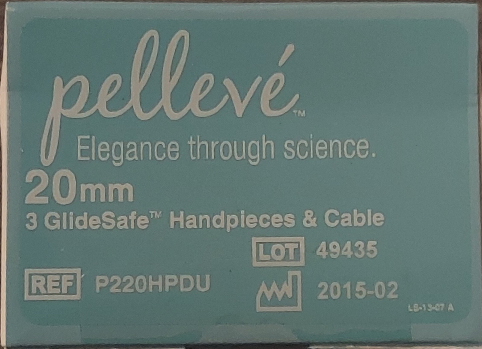 Three (3) Brand NEW 15mm GlideSafe Pelleve Skin Tightening Handpieces by Ellman!