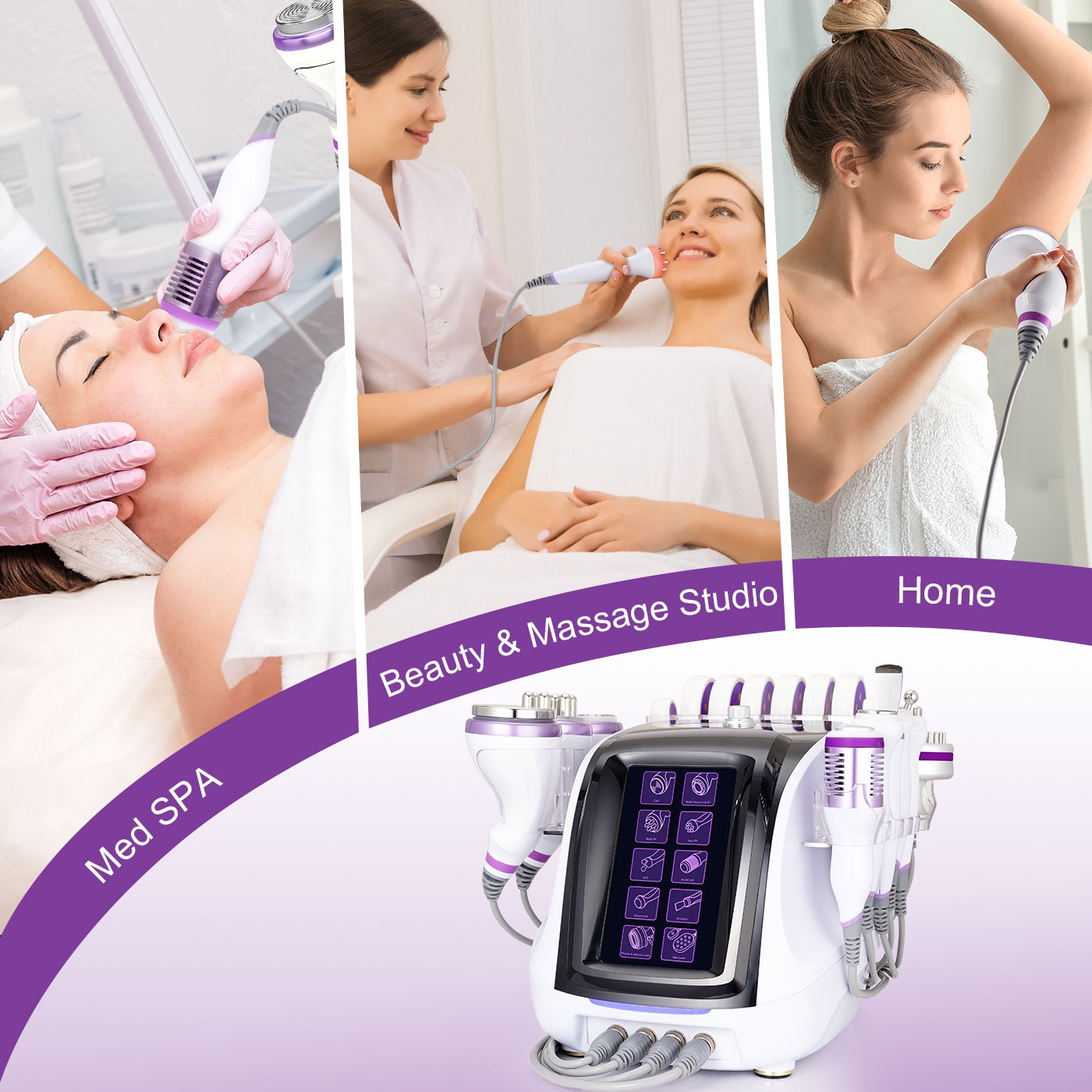 10 in 1 Beauty Machine for Boost Body Silhouette & Skin Smoothing Care Brand New