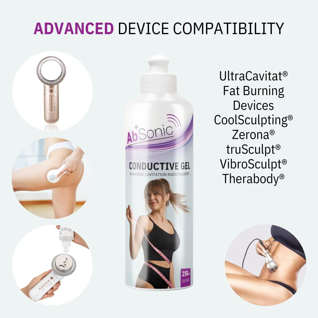 Cavitation Gel for Body Sculpting Machine – Conductive Gel for RF