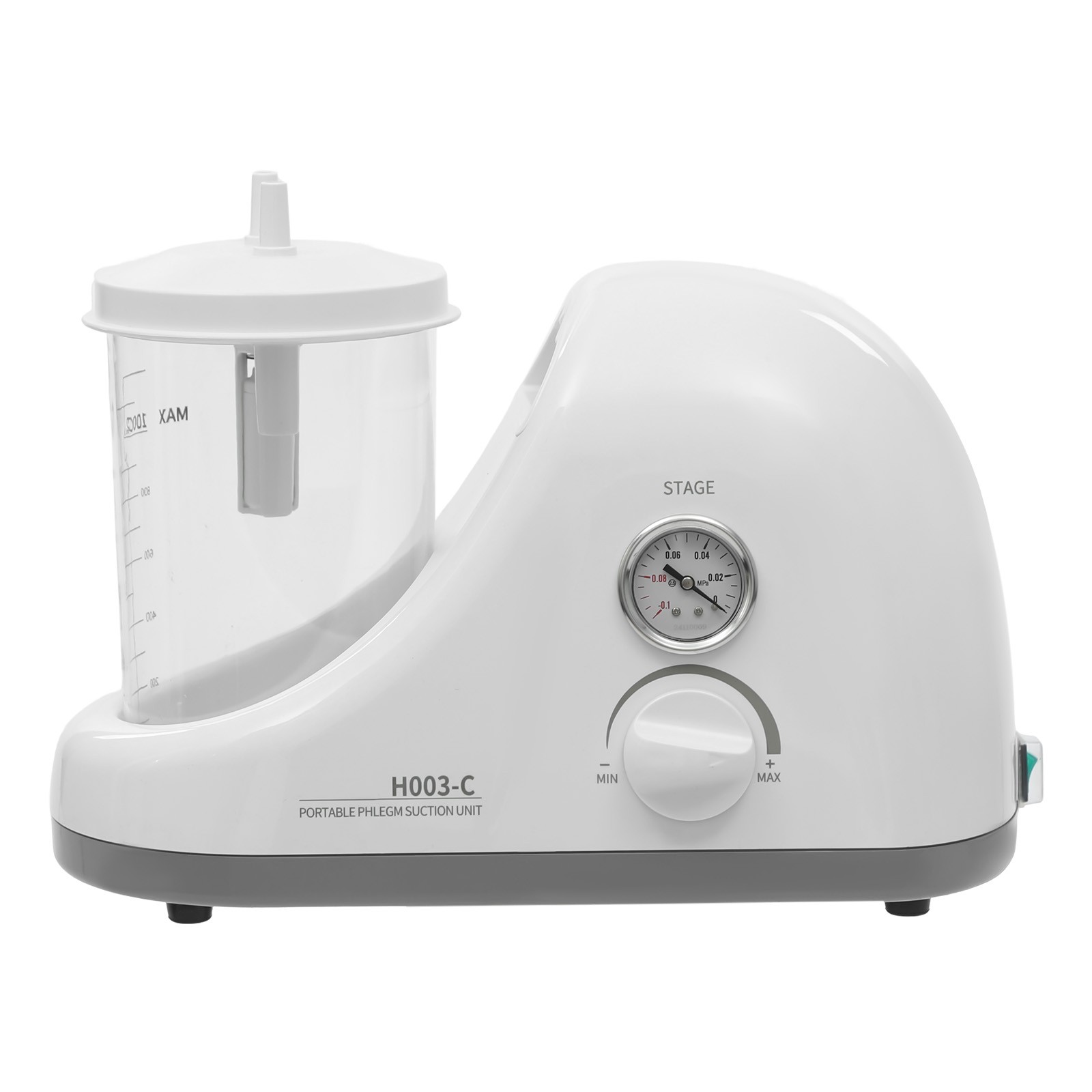 Portable Dental Phlegm Suction Unit Emergency Medical Vacuum Aspirator Machine
