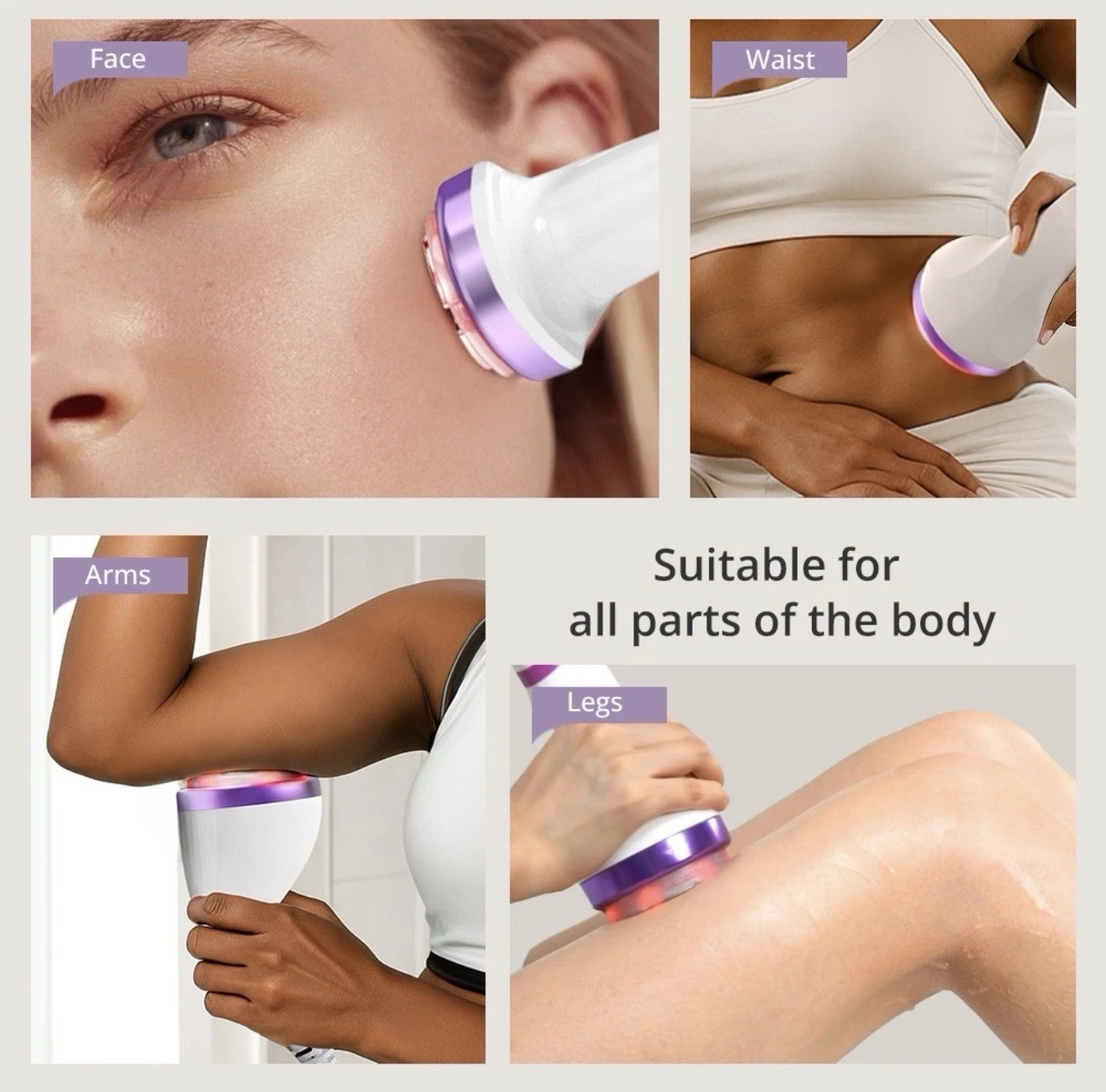 4 in 1 Beauty Machine for Body Massage Facial Skin Care Home Use Weig87