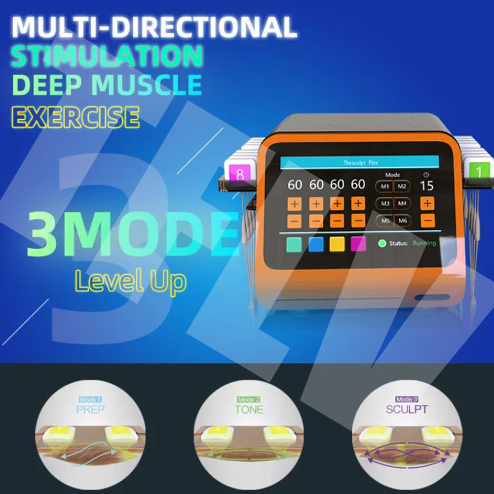 Rf Equipment Burn Fat 16 Handles Trusculpt Ems Muscle Stimulator Body Machine