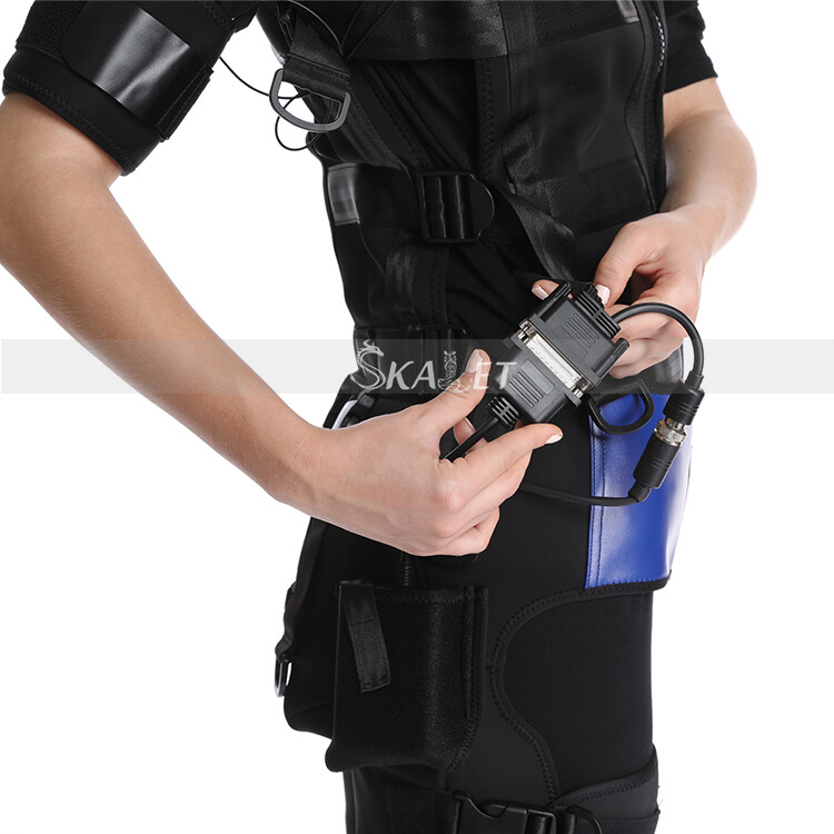 Electric Training Fitness Sport EMS Training Machine Muscle Stimulator Suit