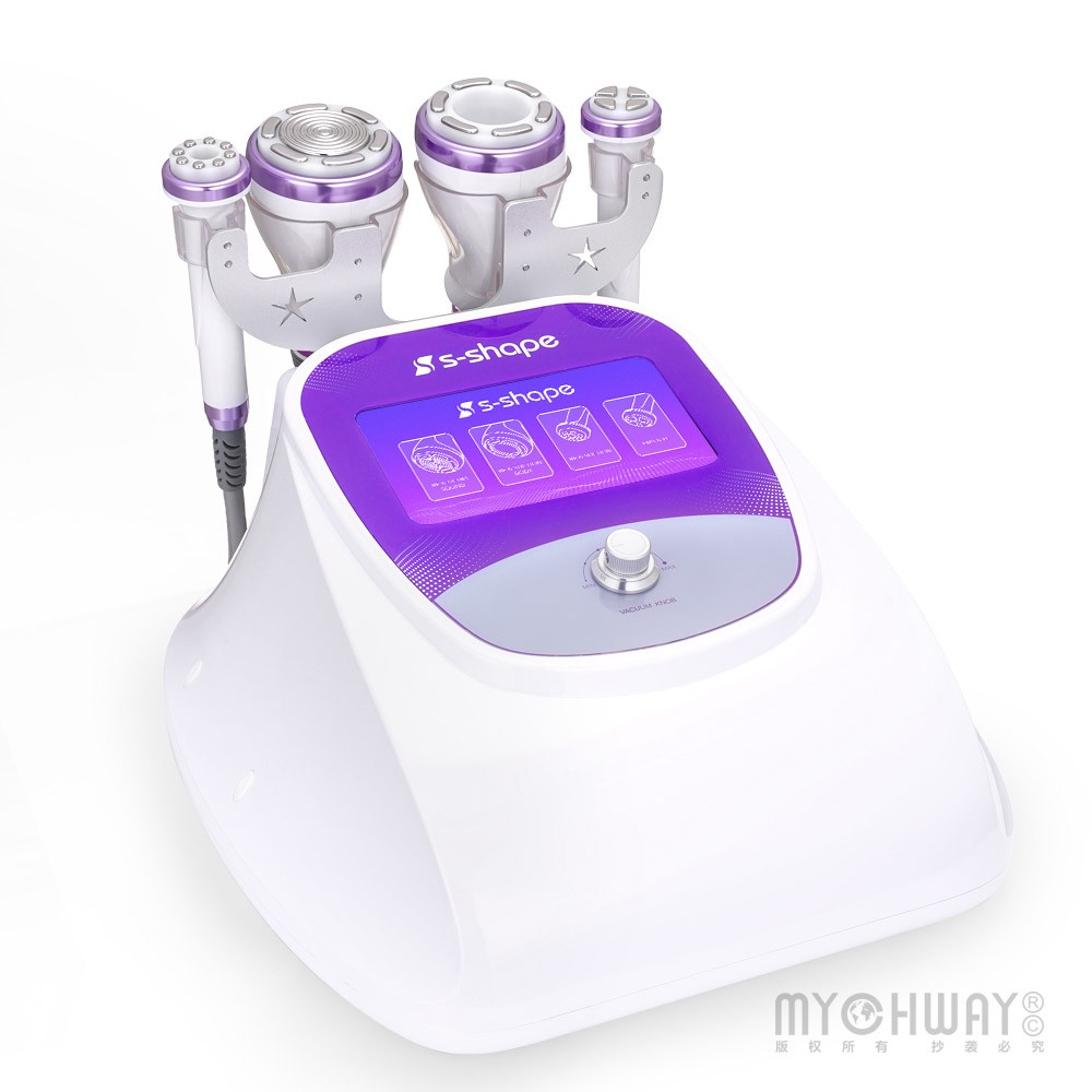 Pro 4 Function Handles Beauty Machine for Improve Skin Texture& Body Line Smooth