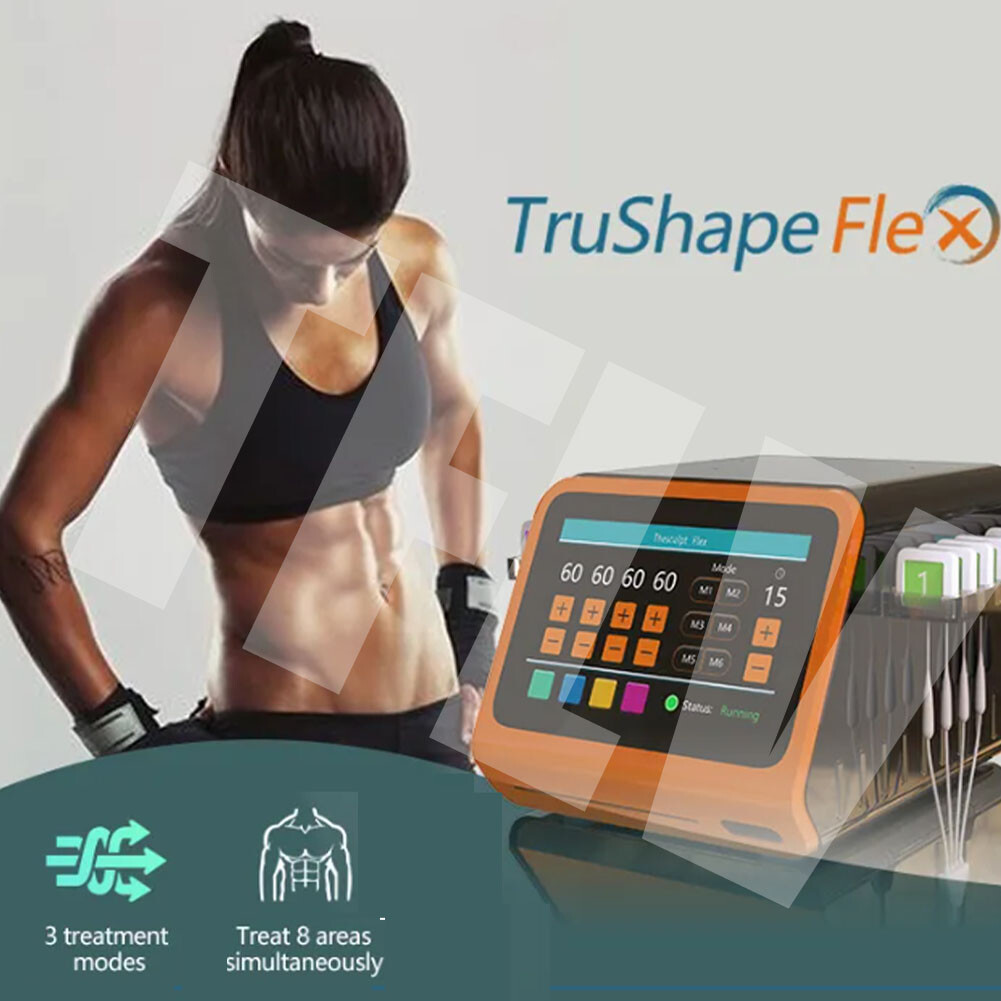 Rf Equipment Burn Fat 16 Handles Trusculpt Ems Muscle Stimulator Body Machine