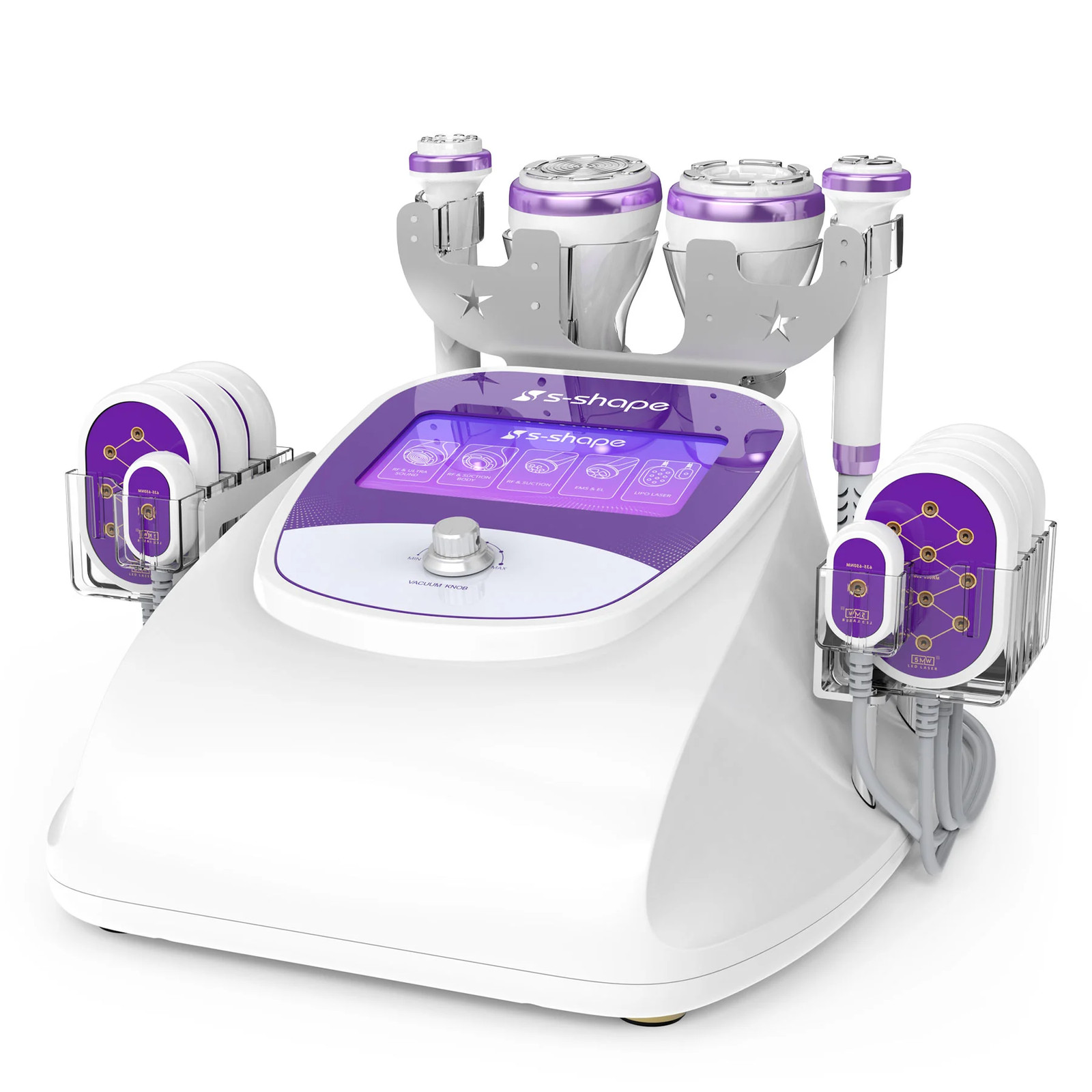 Pro 6 in 1 Salon Spa Beauty Machine Full Body Massage Facial Skin Refresh Tool
