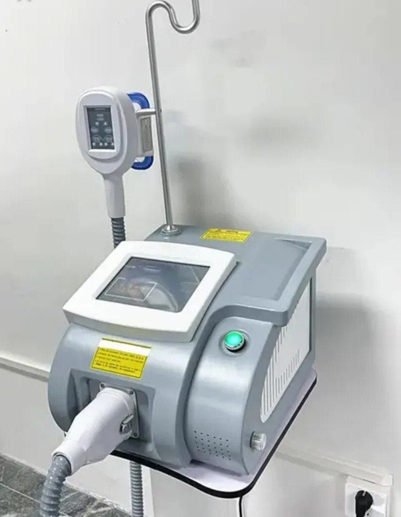3 Handles Cold Freezing Cool Body Chin, Double Chin Massage Beauty Machine