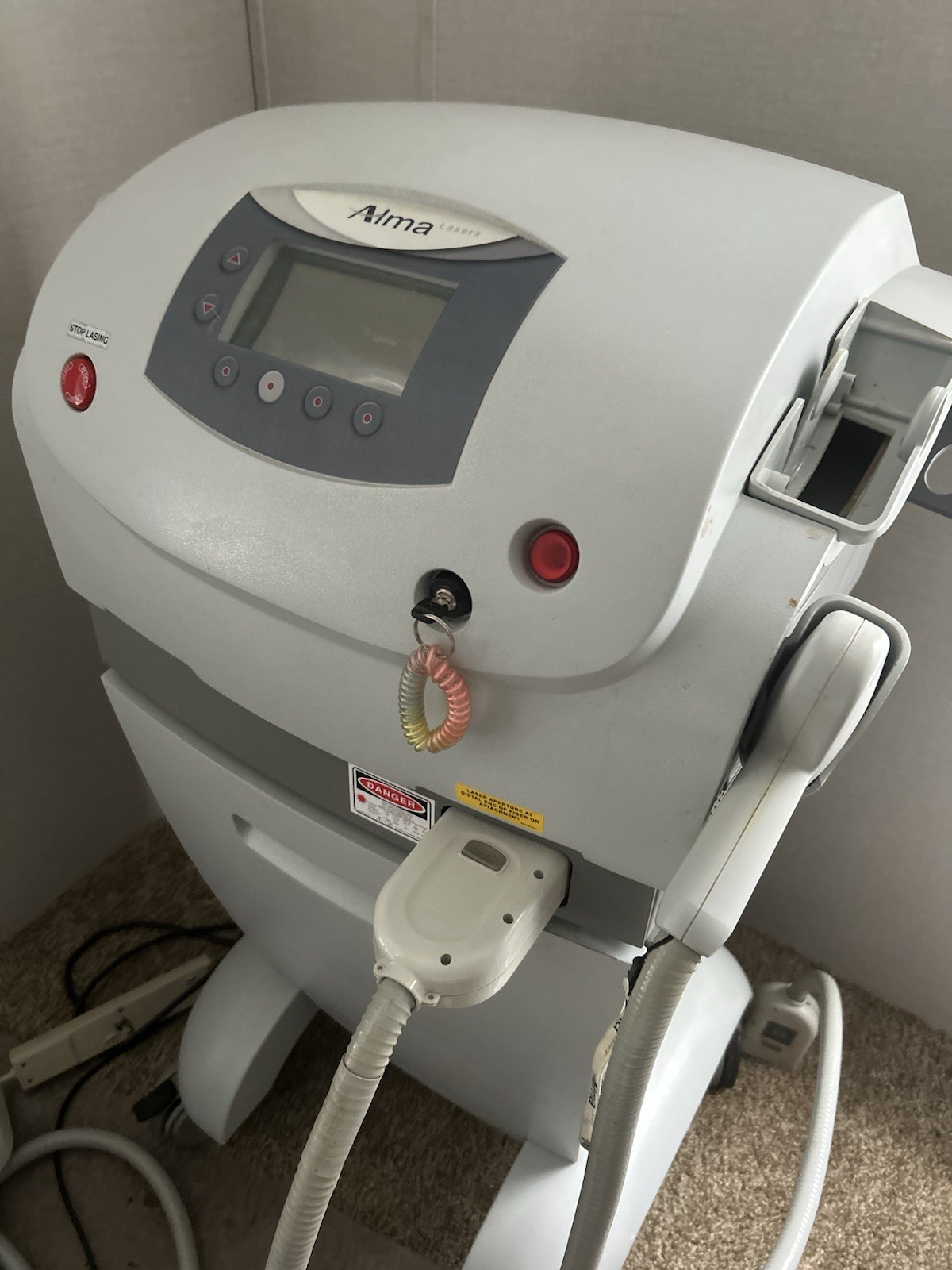 Alma Lasers Harmony & Syneron Aurora and multiple handle pieces. Needs repairs