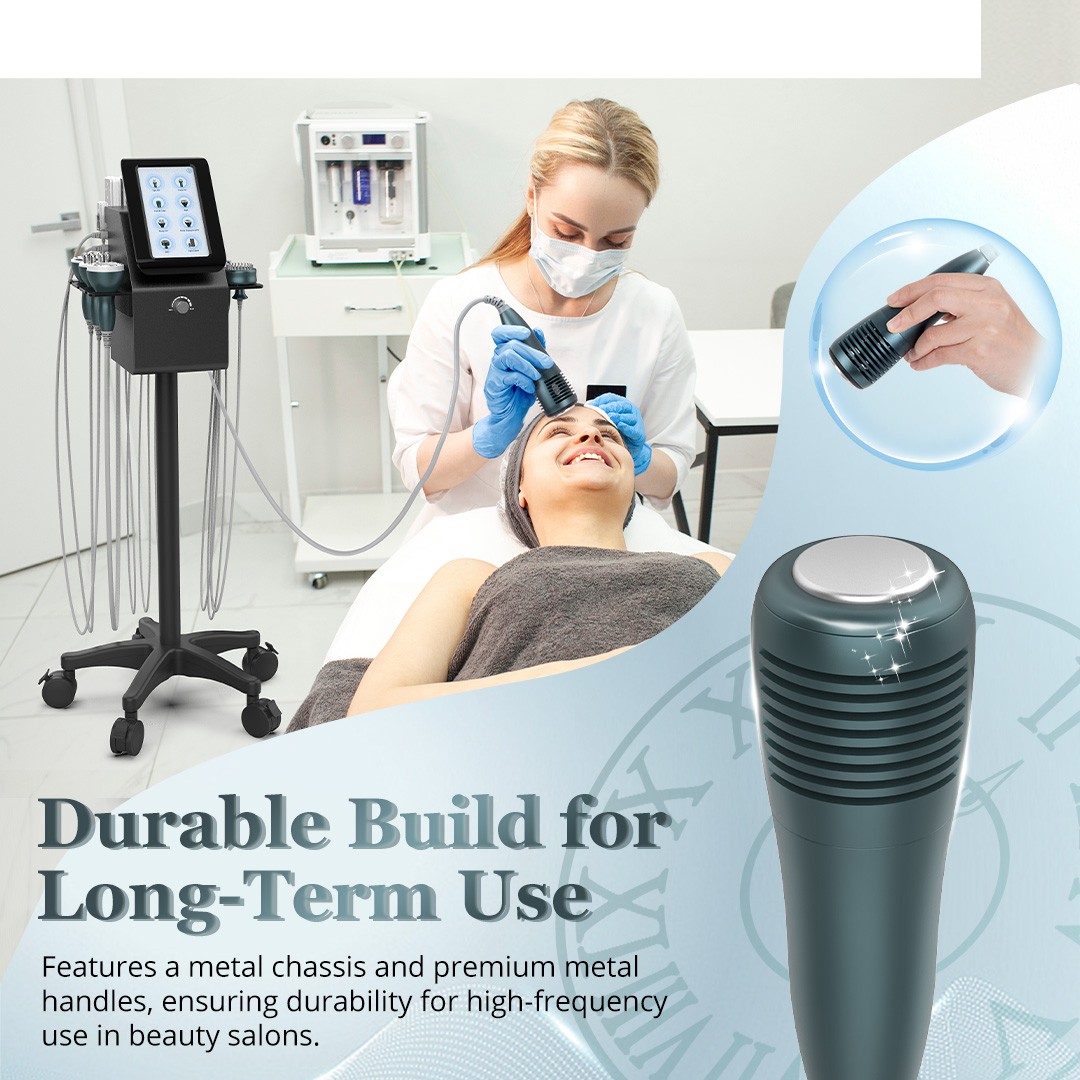 Standing 9 in 1 Beauty Machine for Body Wellness & Skin Elasticity Boost Salon