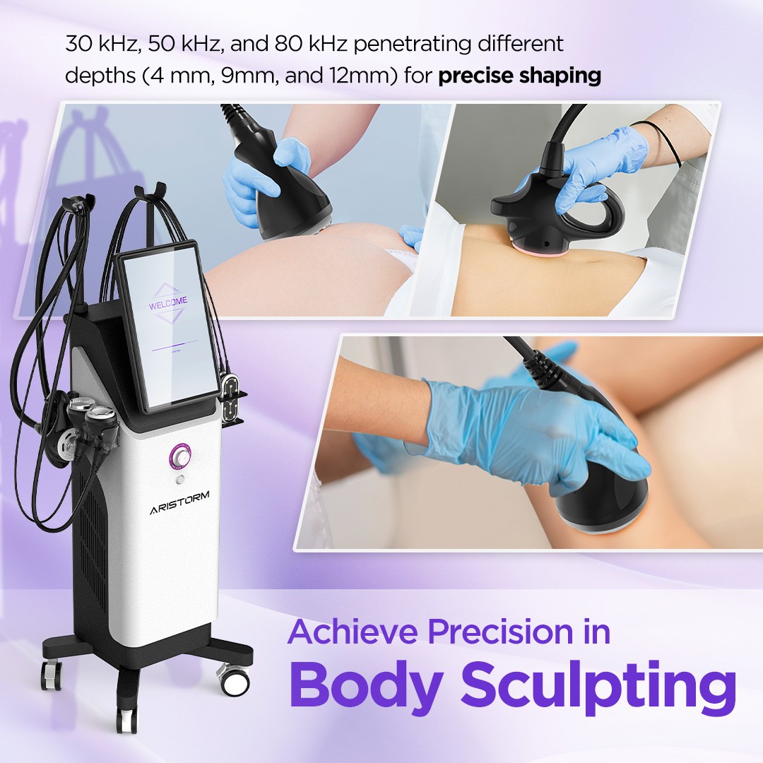 Professional 4 in 1 Beauty Machine 30&50&80-K for Salon Clinic Stand-Type