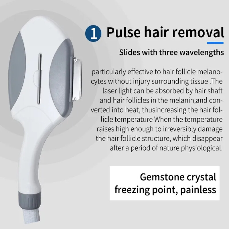 3IN1 ND YAG TATTOO REMOVAL IPL OPT Hair Removal Laser RF Skin Beauty Machine