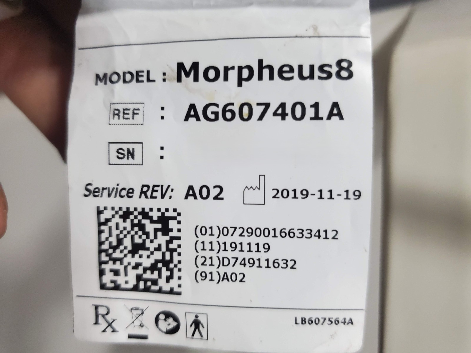 2019 InMode Embrace RF Morpheus 8 with Face Handpiece