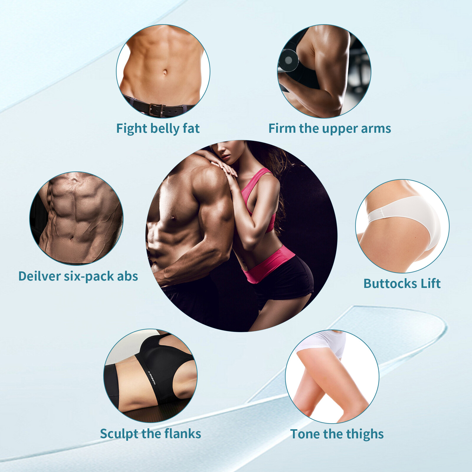 Body Fat Reduce Slimming Machine Sculpting Muscle Building Buttocks Exercises
