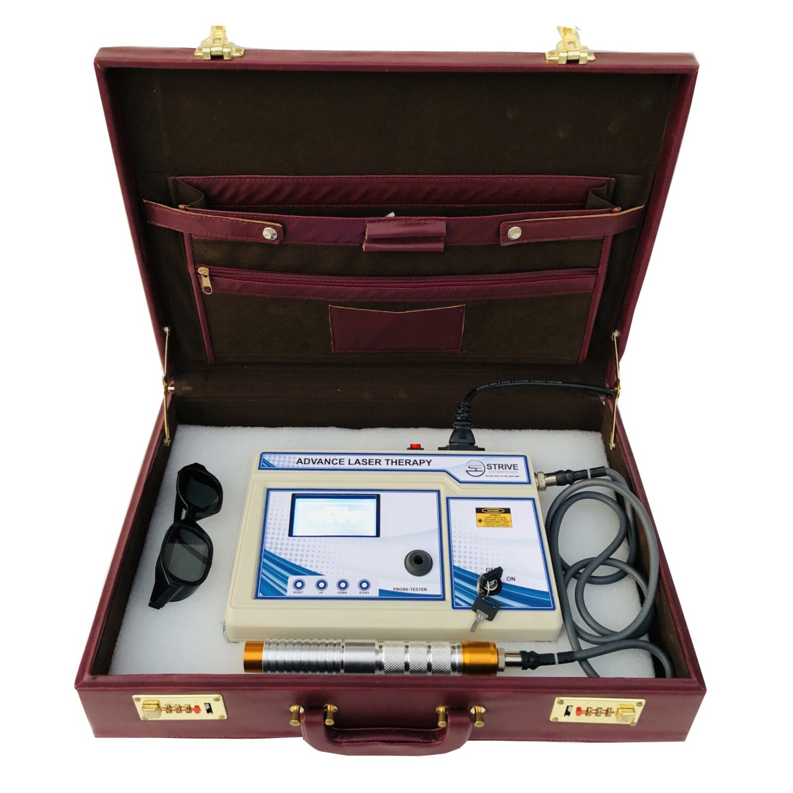 Low level laser therapy physiotherapy Arthritis pain relief therapy with 45 Prog