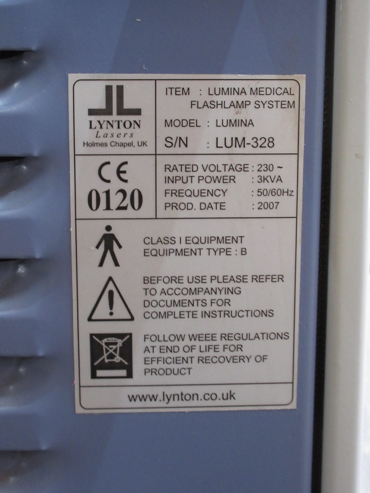 Lynton Lumina IPL HR Body Facial Hair Removal 650nm Beauty Machine