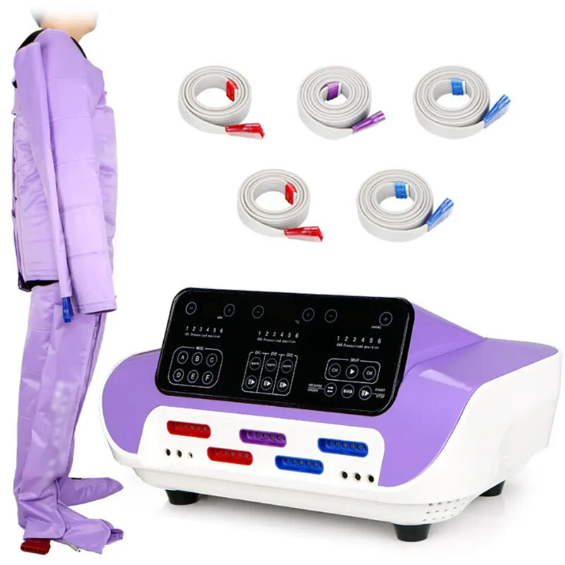 Pressotherapy Air Pressure Suit Body Slimming Weight Loss Lymph Drainage Machine