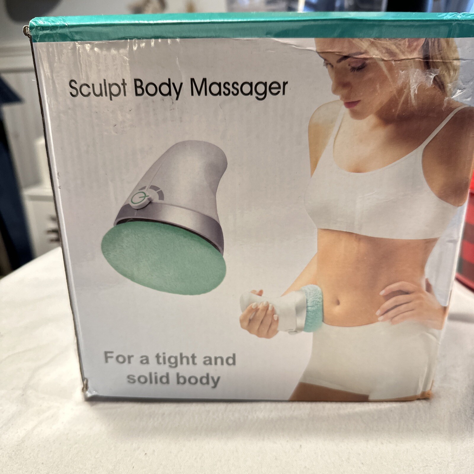 Body Sculpting/Cellulite Portable Handheld Massager w/ 3 Accessories Covers