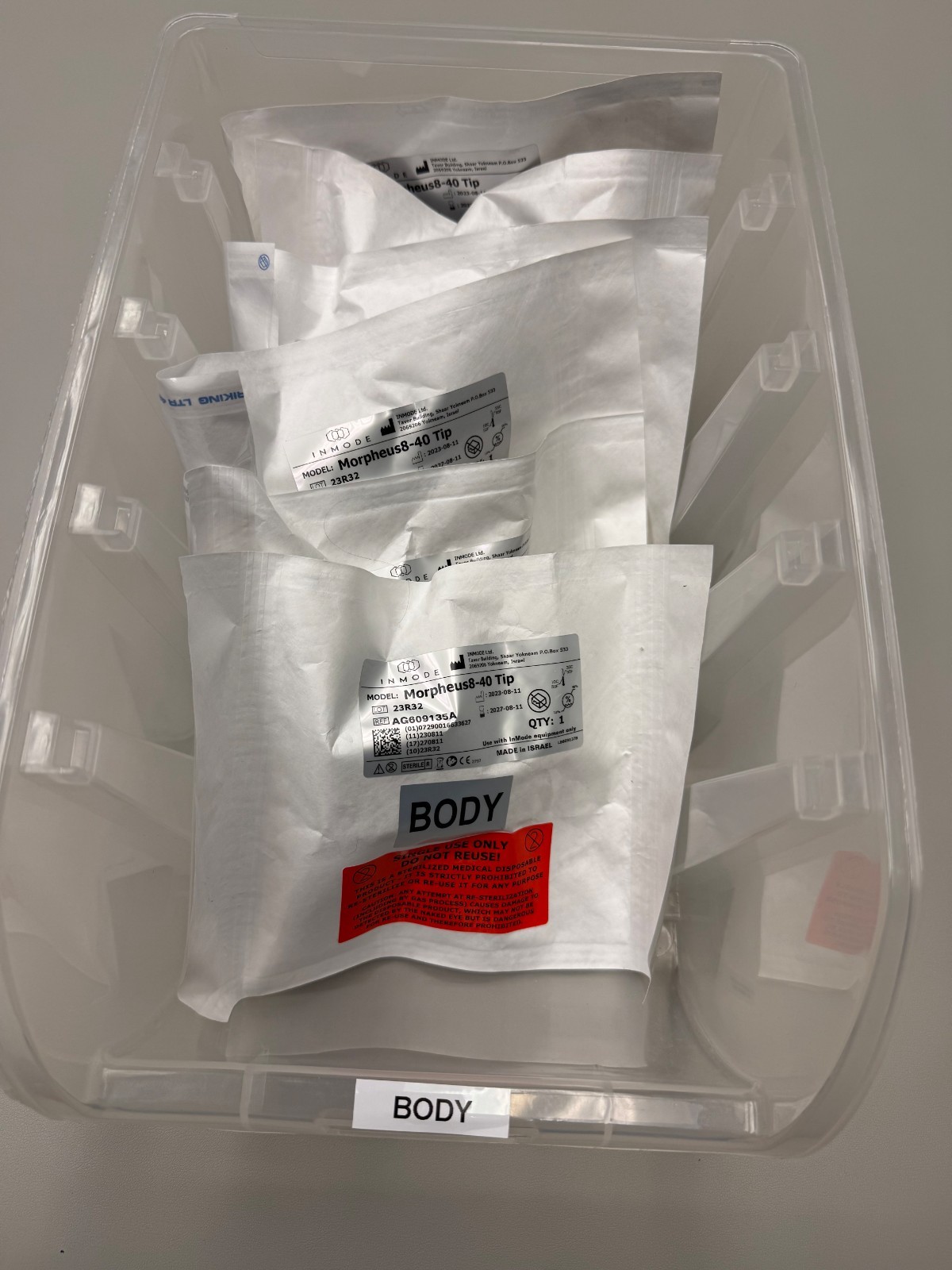 INMODE BODYTITE / FACETITE RF PLATFORM