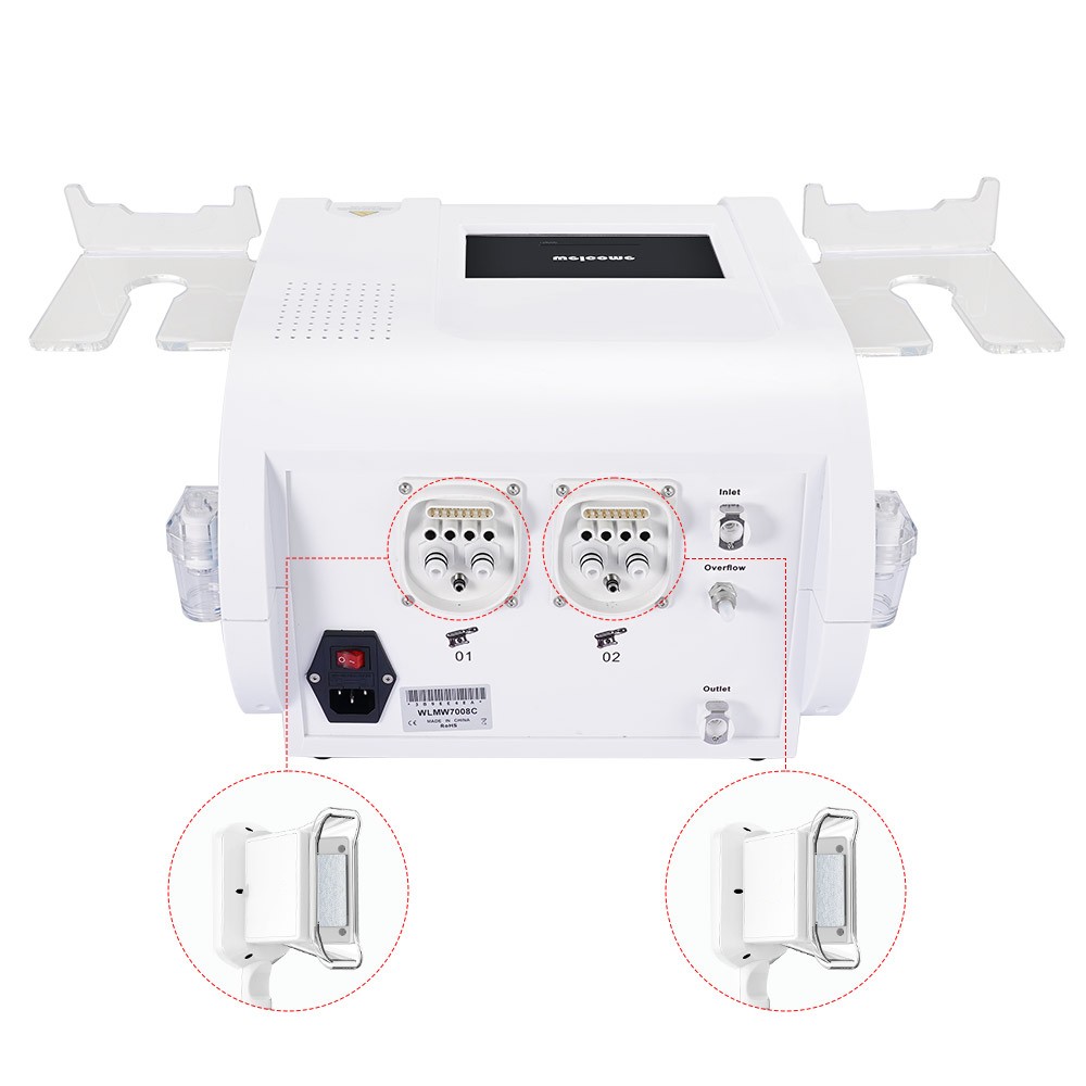 Professional Cool Freeze Beauty Machine 2 Handle for Body Silhouette Enhancement