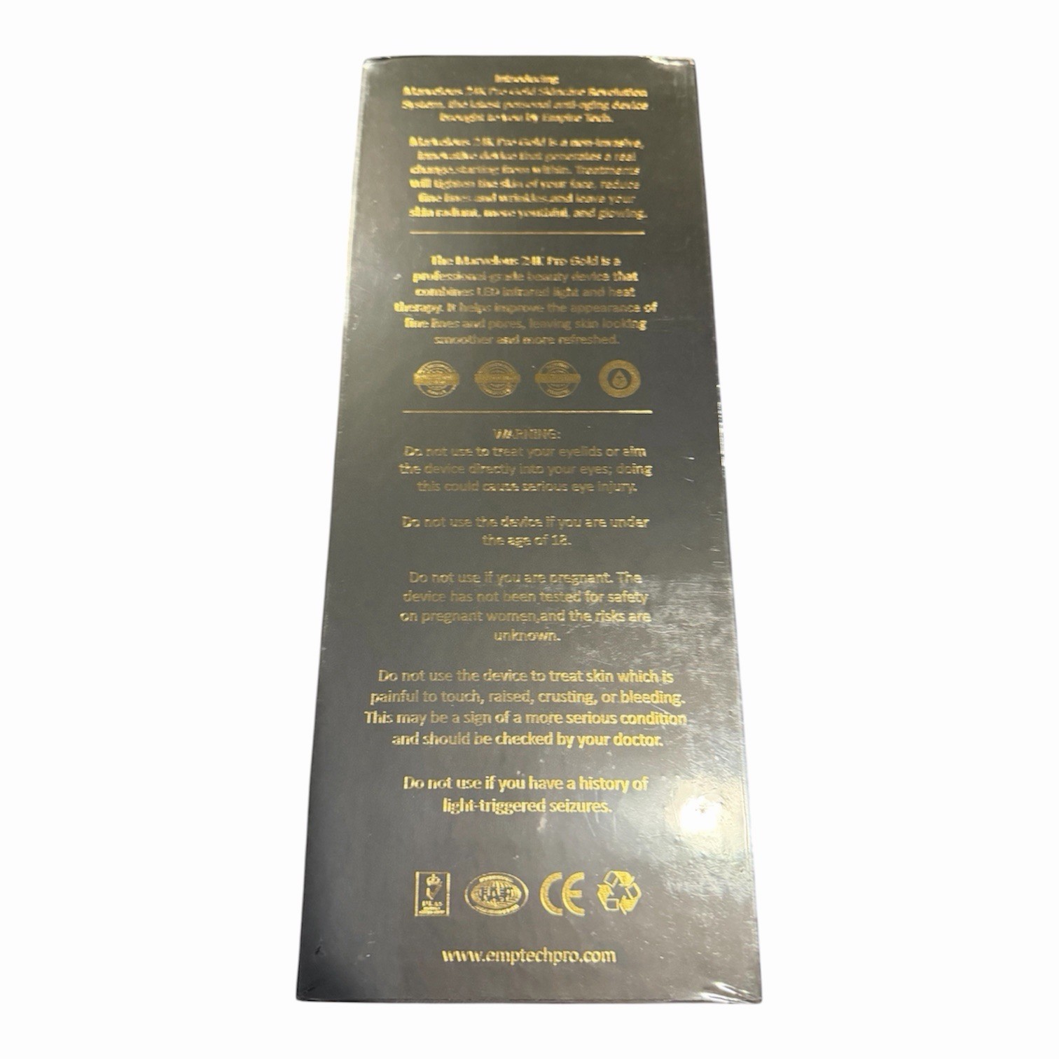 Empire Tech Marvelous 24K Pro LED Infrared Light Therapy Skin Tightening System
