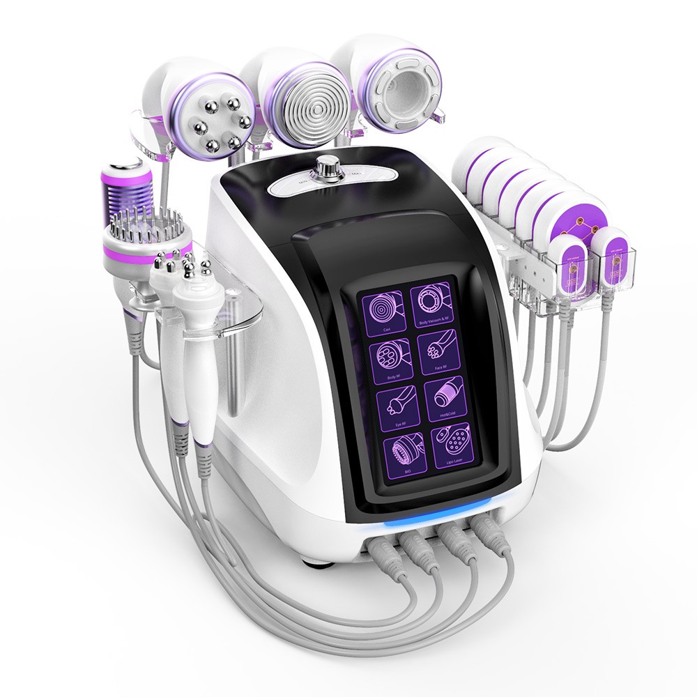 Opened Multifunction 9in1 Beauty Machine for Body Massage Facial Skin Care Salon