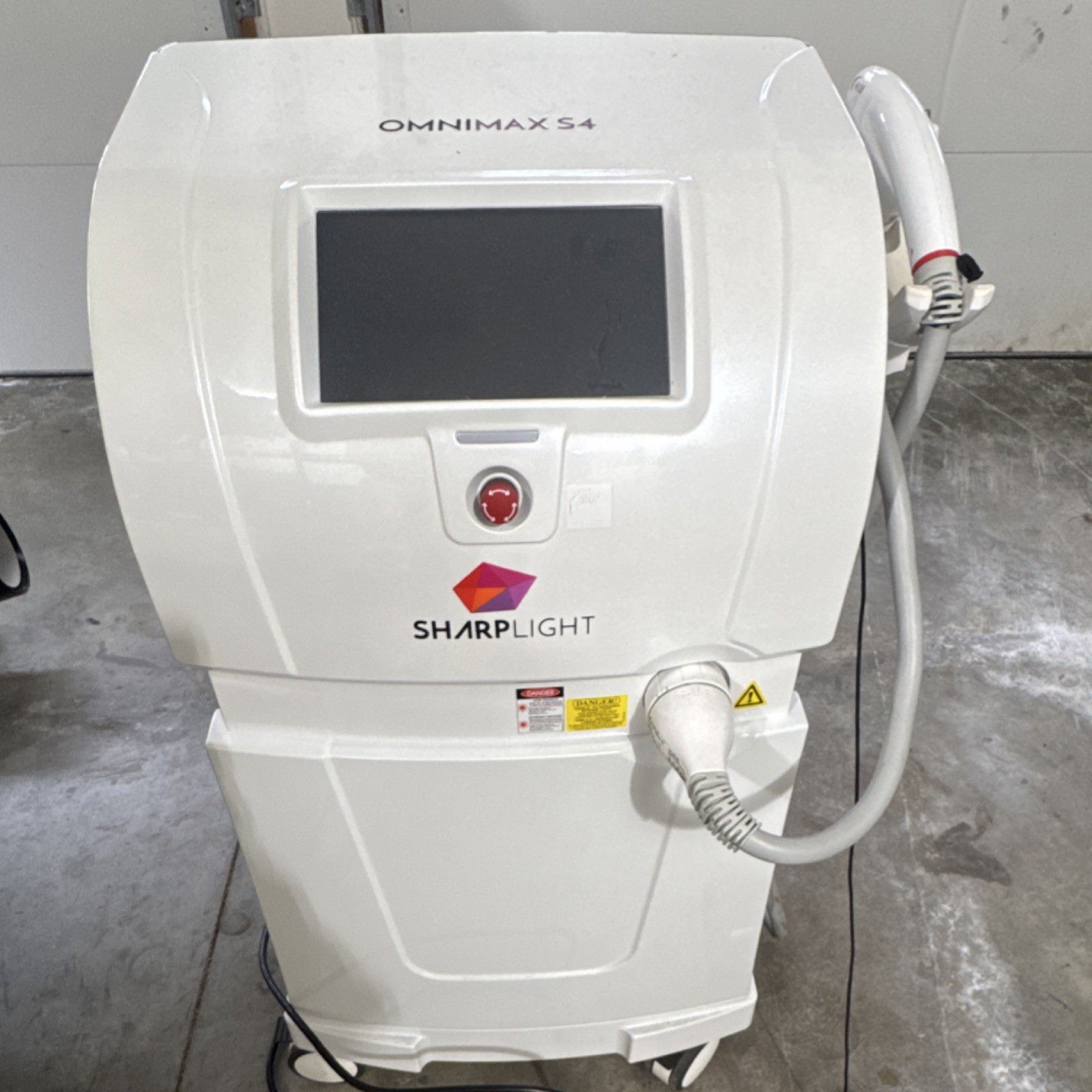 Sharplight Omnimax S4 Cart Mounted Aesthetic Cosmetic Machine