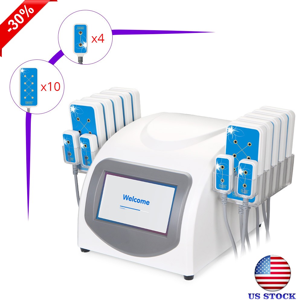 Dual Wavelength 635nm 650nm LED Laser Beauty Machine Full Body Massager 160mW