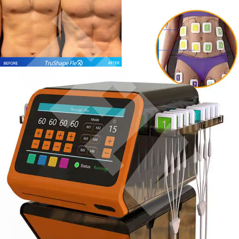 Rf Equipment Burn Fat 16 Handles Trusculpt Ems Muscle Stimulator Body Machine