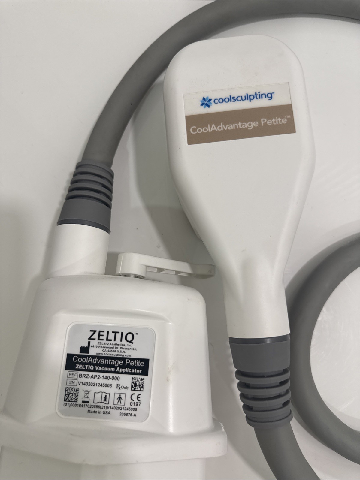 ZELTIQ Coolsculpting COOLADVANTAGE Petite Applicator – TESTED