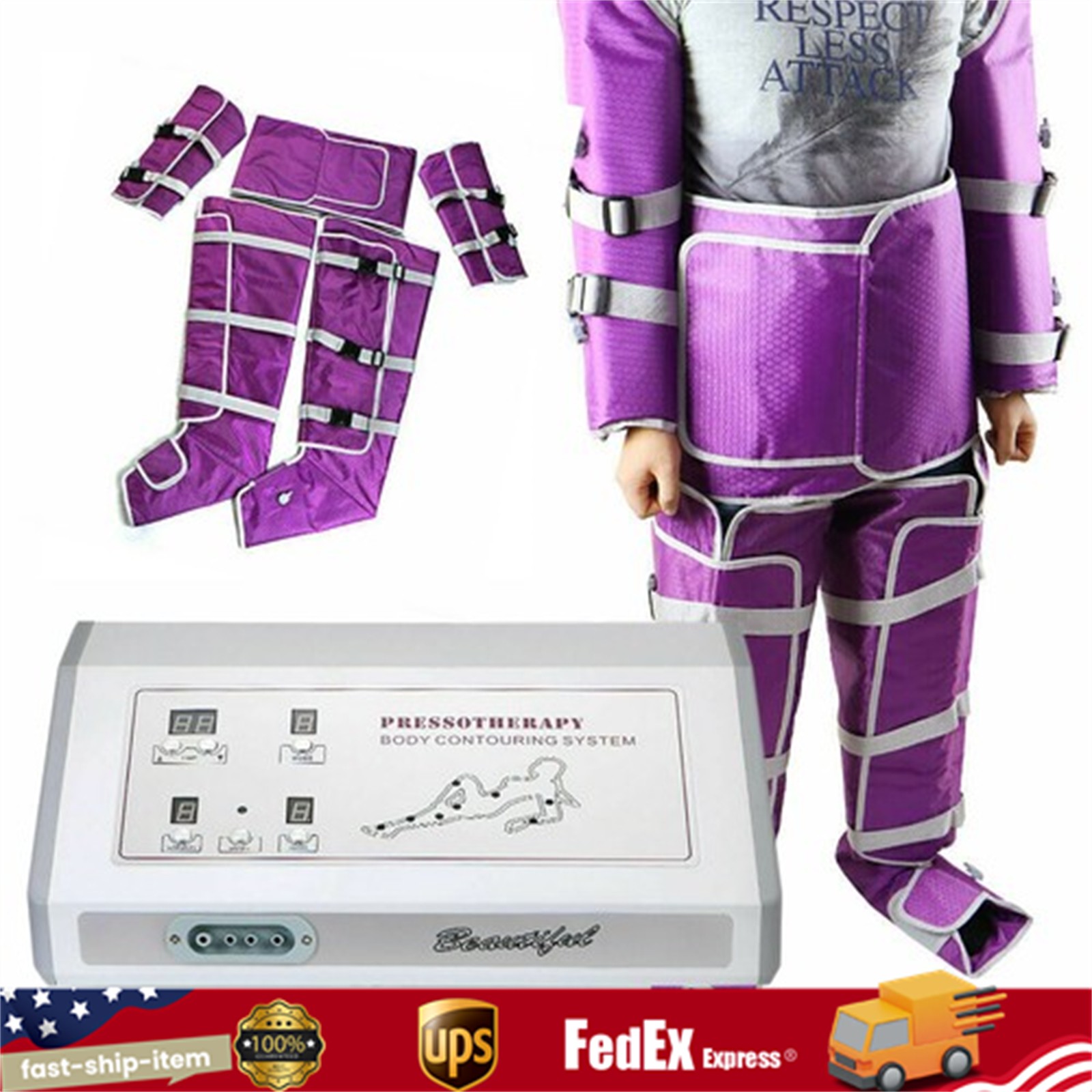 Air Pressure Pressotherapy Lymphatic Drainage Weight Loss Machine Slimming Set